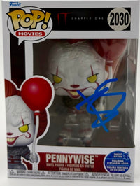 Bill Skarsgard signed "Pennywise" Funko Pop #2030 (It) - Beckett COA