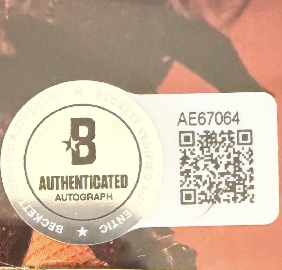 Taylor Swift matted, signed "Life of a Showgirl" CD Insert Photo 3 - Beckett COA