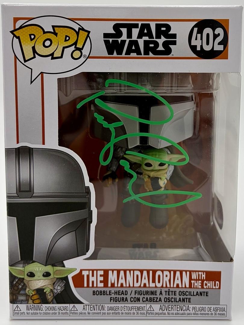 Pedro Pascal Signed Funko Pop #402 The Mandalorian (Star Wars)  - SWAU COA