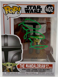 Pedro Pascal Signed Funko Pop #402 The Mandalorian (Star Wars)  - SWAU COA