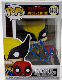 Hugh Jackman Signed Exclusive Funko Pop #1403 Wolverine (Deadpool & Wolverine)-JSA COA