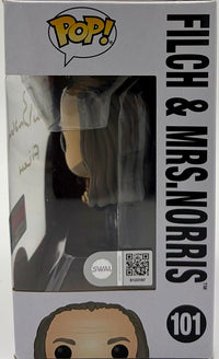 David Bradley Signed Funko Pop #101 Argus Filch (Harry Potter) w/character name - SWAU (Copy)