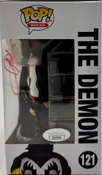 Gene Simmons (KISS) signed Funko Pop #121 - JSA COA