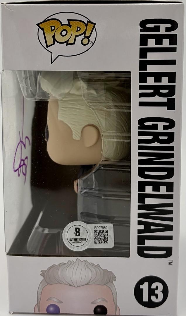 Johnny Depp Signed "Gellert Grindelwald" Funko Pop #13 (Fantastic Beasts) - Beckett COA