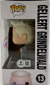 Johnny Depp Signed "Gellert Grindelwald" Funko Pop #13 (Fantastic Beasts) - Beckett COA