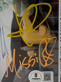 Cast signed Galaxy Quest "Jason Nesmith" Funko #1527 (Allen/Pyle/Rees/Breen) - Beckett & JSA COA