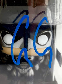 George Clooney Signed Funko Pop #314 Batman (Blue Ink) - Beckett COA