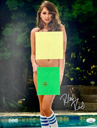 Riley Reid signed 11x14 (topless nude) - JSA COA