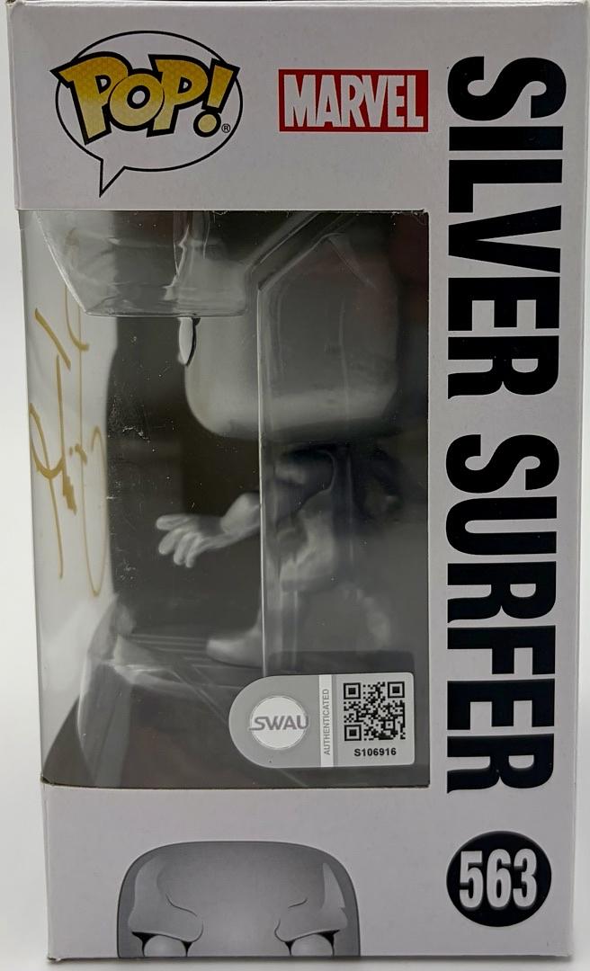 Laurence Fishburne Signed "Silver Surfer" Funko #563 - SWAU COA