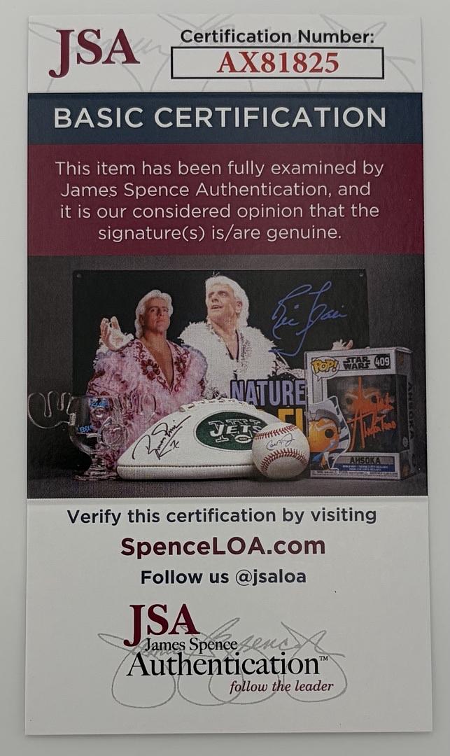 Kate Winslet signed "Titanic" Funko Pop #705 *RARE*  - JSA COA