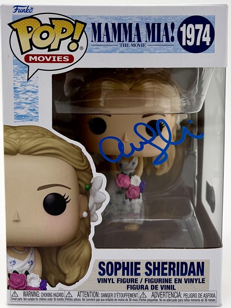 Amanda Seyfried signed Funko #1974 (Mama Mia) - Beckett COA