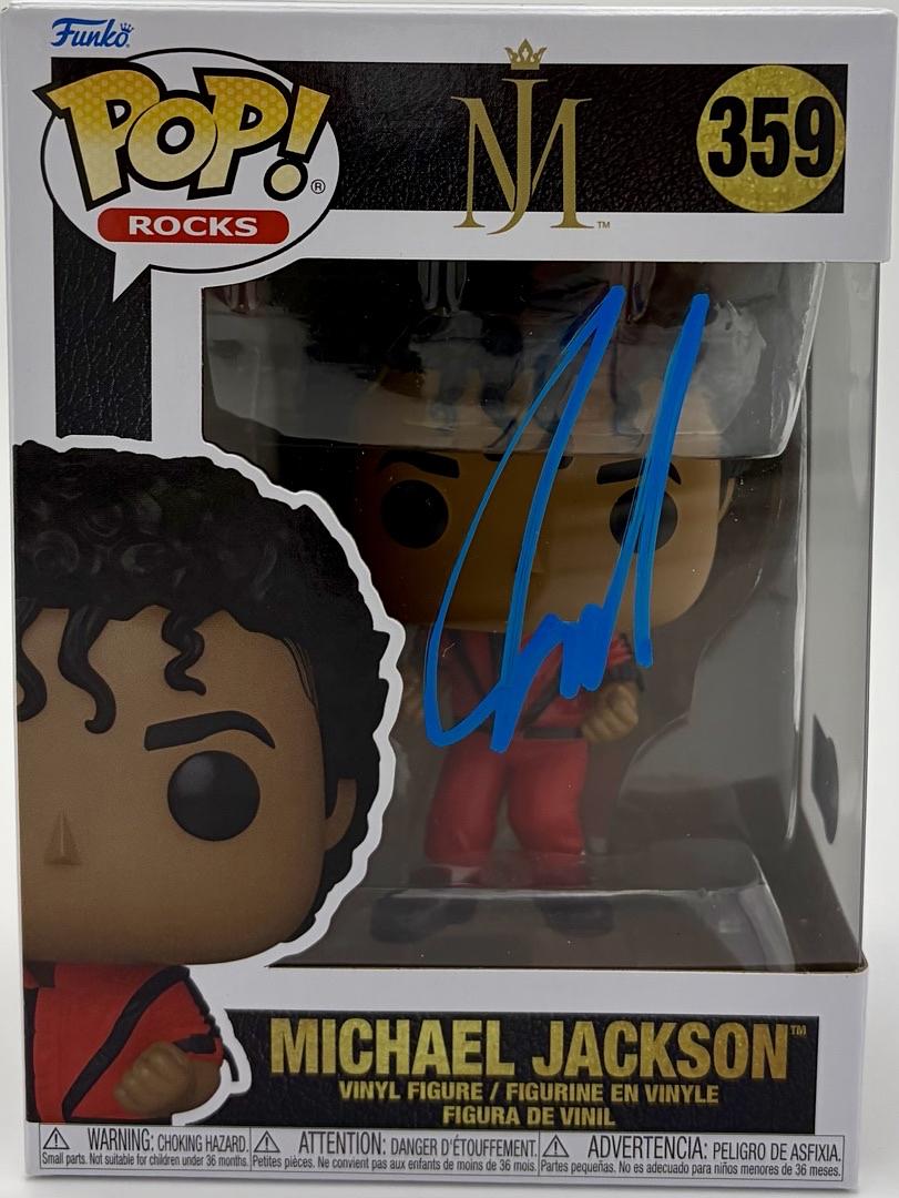Jafaar Jackson signed "Michael Jackson" Funko #359 (Michael Jackson) - Beckett COA