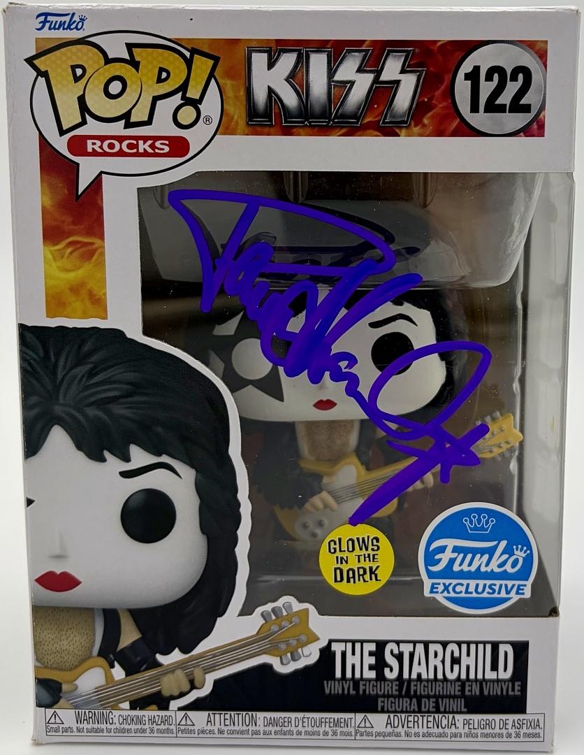 Paul Stanley signed "Starchild" Funko #122 (KISS) - JSA COA