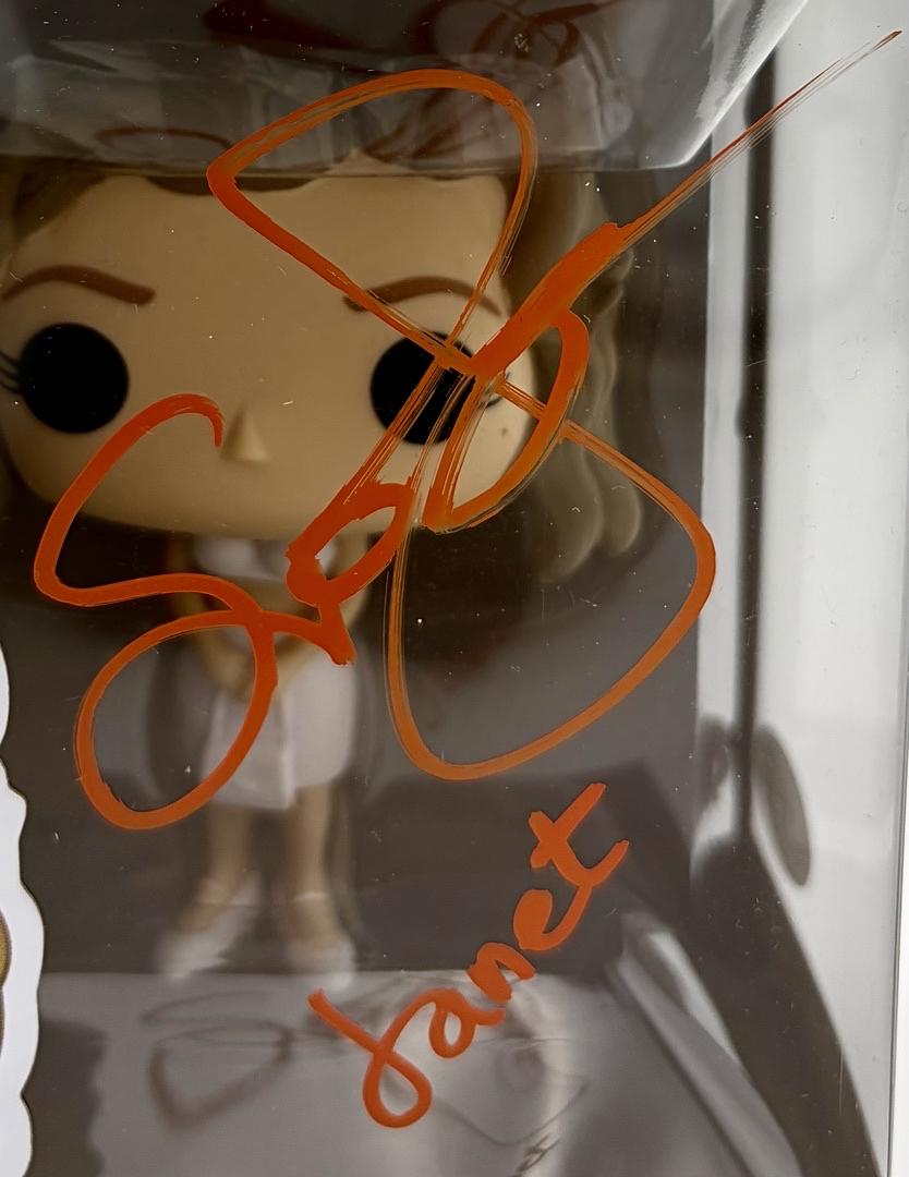 Susan Sarandon signed "Janet Weiss" Funko #210 (Rocky Horror Picture Show) - JSA COA
