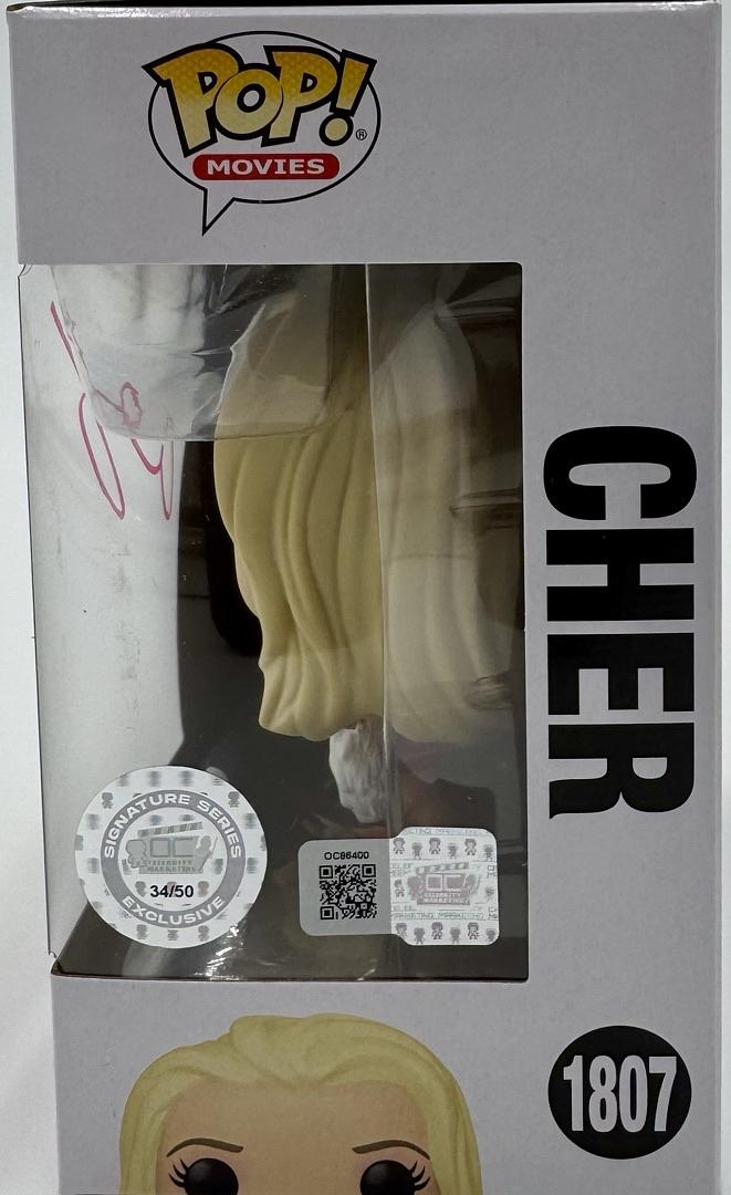 Alicia Silverstone signed Limited Edition Funko #1807 "Clueless" - OC Celebrity Marketing COA