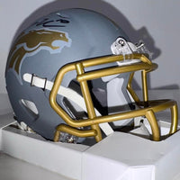 Bo Nix signed Broncos mini-helmet - Beckett