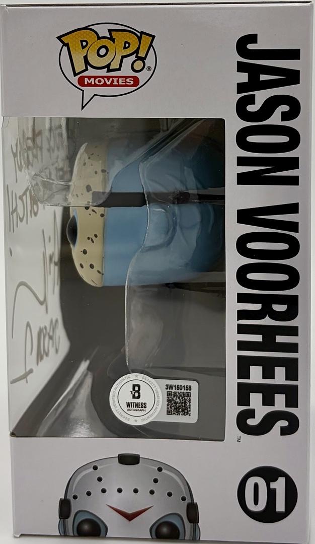Ari Lehman signed Funko #01 w/quote (Friday the 13th) - Beckett COA