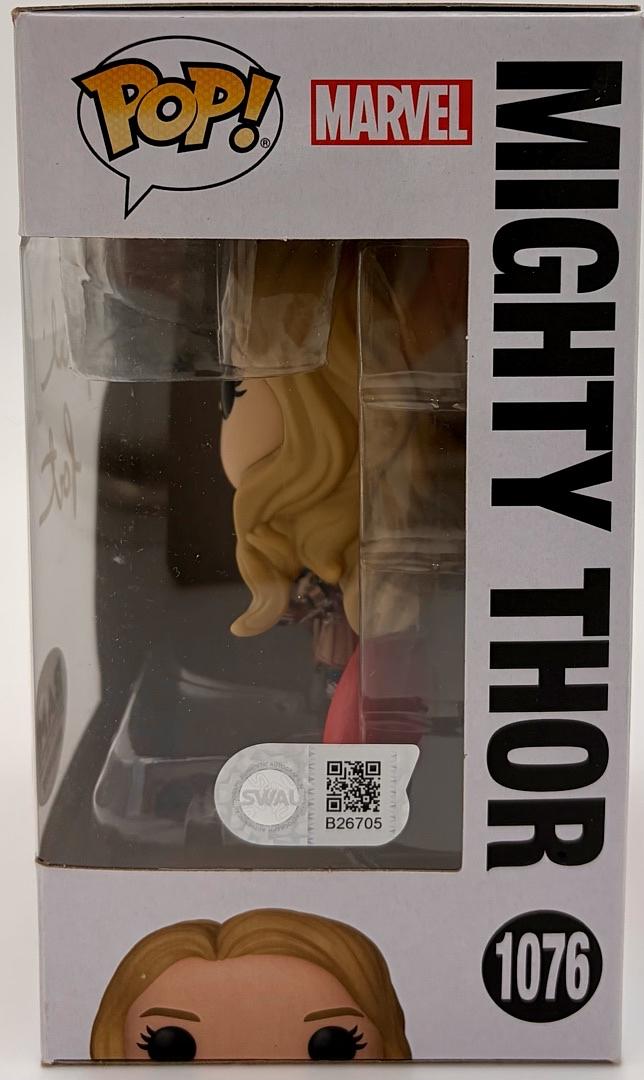 Natalie Portman Signed BAM Exclusive Funko Pop #1076 Thor Love & Thunder - SWAU COA
