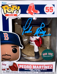Pedro Martinez Signed Funko Pop #55 (Red Sox) - Beckett COA