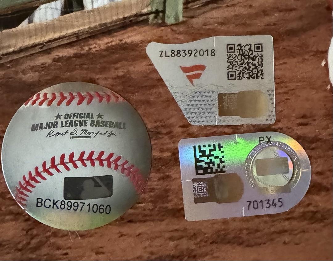 Roman Anthony (Red Sox) signed 8x10 Major League Debut - Fanatics COA