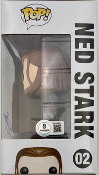 Sean Bean Signed Funko Pop #02 Ned Stark (Game Of Thrones)  - Beckett COA