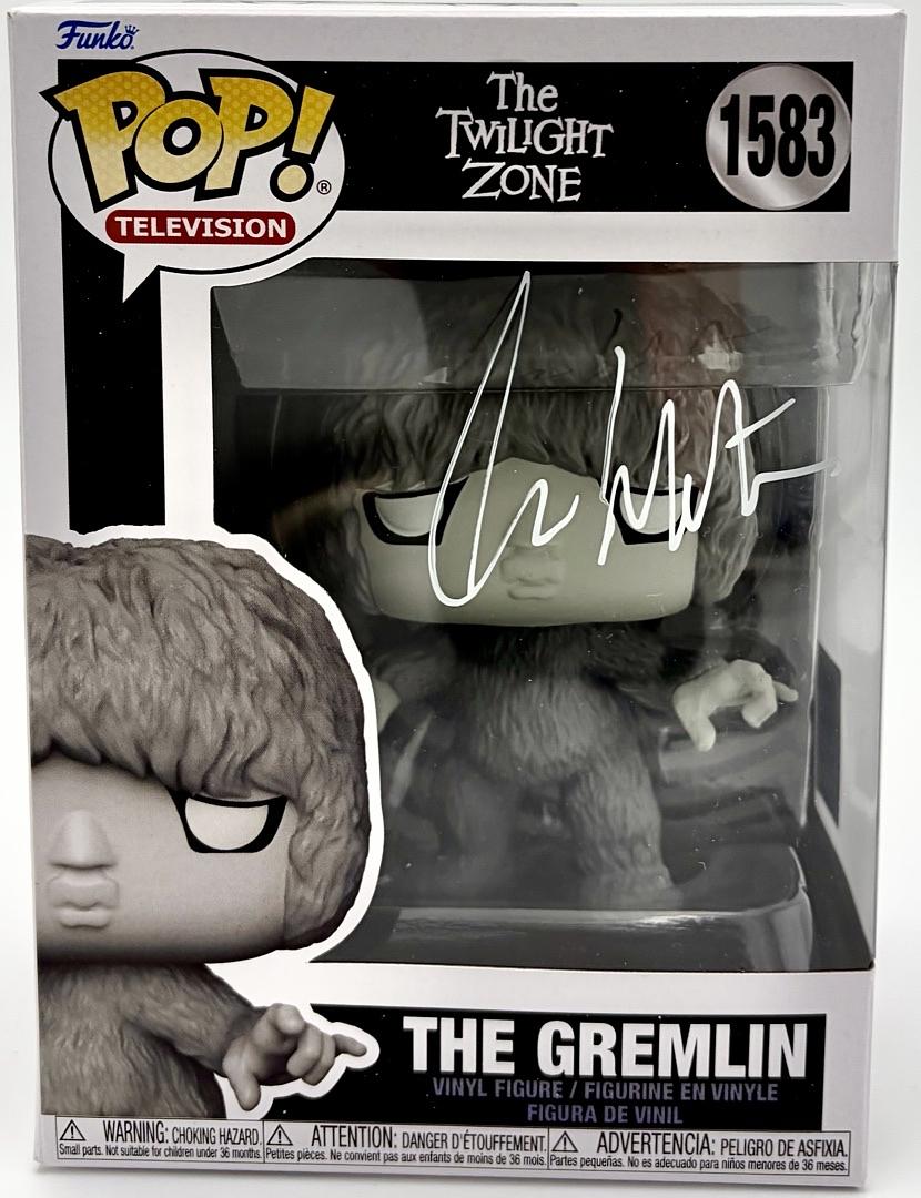 William Shatner Signed "Gremlin" Funko #1583 (Twilight Zone) - Official Pix COA **RARE**