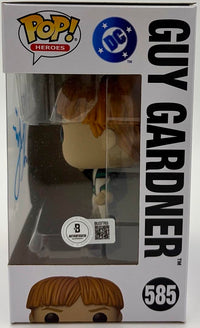 Nathan Fillion signed "Guy Gardner" Funko #585 (Superman) - Beckett COA
