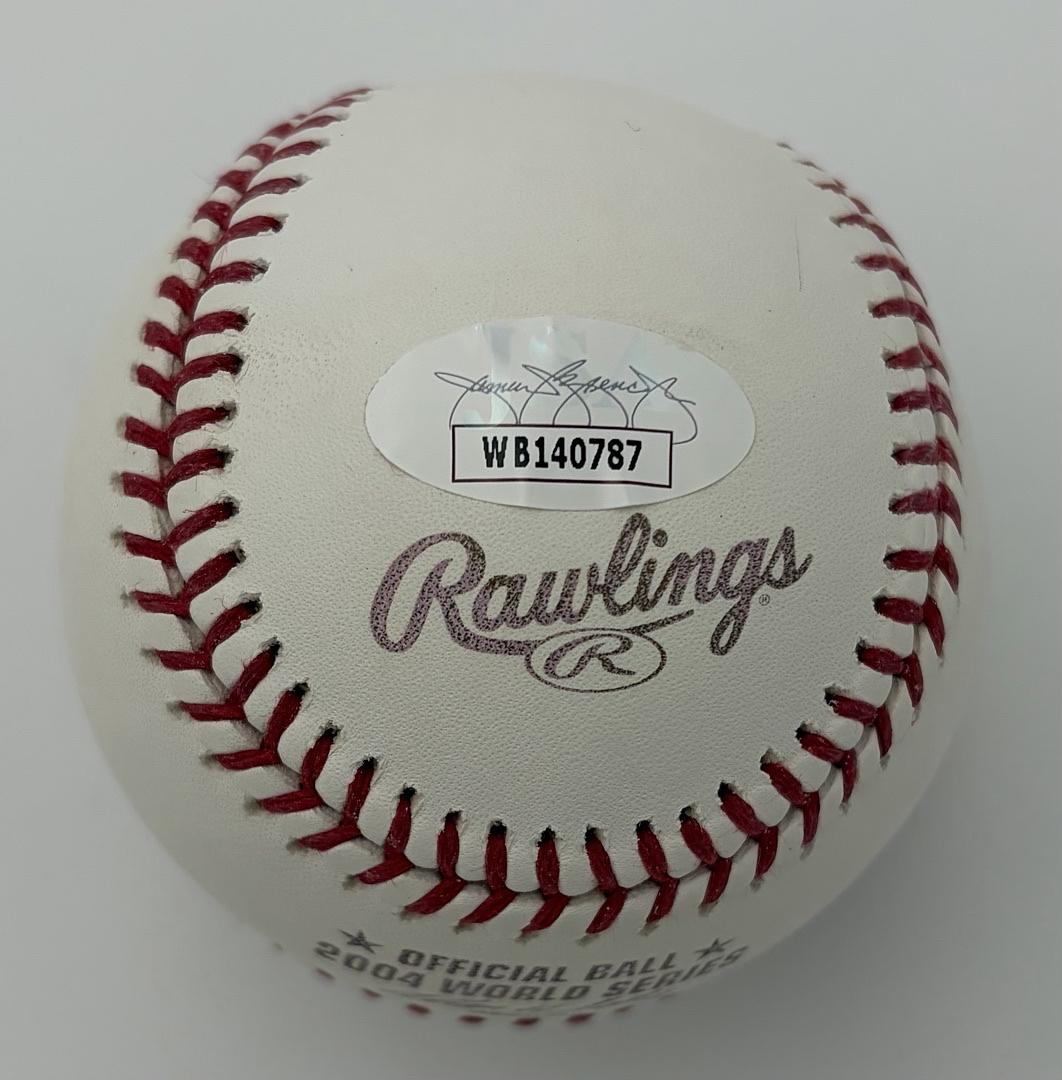 Terry Francona Autographed 2004 World Series Rawlings Official Baseball - JSA COA