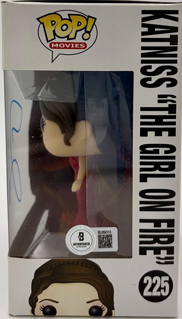 Jennifer Lawrence signed Hunger Games Funko #225 - Beckett COA *RARE*
