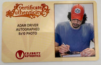 Adam Driver signed 8x10 (Star Wars) - Celebrity Authentics COA
