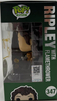 Sigourney Weaver Signed Funko Pop #347 Ripley w/Flamethrower