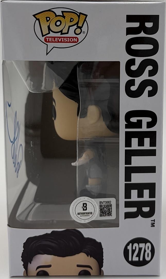 David Schwimmer signed "Ross Geller" Funko #1278 (Friends) - *RARE* Beckett COA