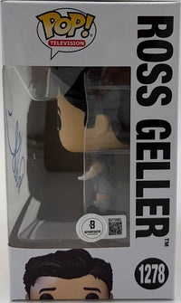 David Schwimmer signed "Ross Geller" Funko #1278 (Friends) - *RARE* Beckett COA