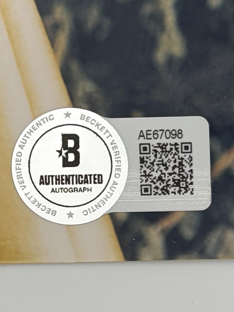 Adam West and Burt Ward signed 8x10 (Batman) - Beckett COA