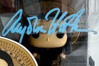 Anjelica Huston Signed Funko Pop #1550 "Morticia Addams" (Addams Family) - OC Celebrity Marketing COA