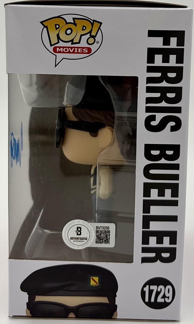 Matthew Broderick Signed Ferris Bueller Funko #1729 - Beckett COA