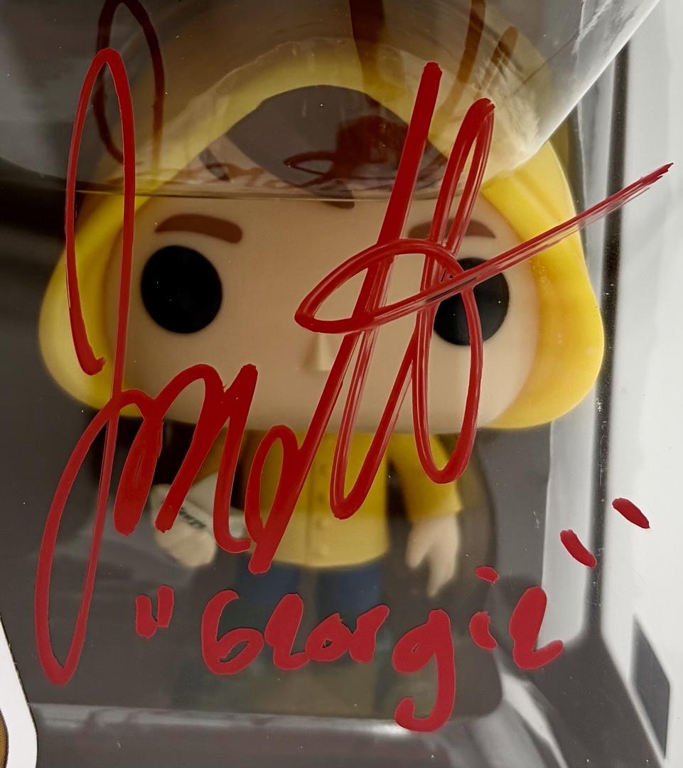 Jackson Robert Scott Signed Funko Pop #536 "Georgie Denbrough" (IT) w/character name - Celecrity Authentics