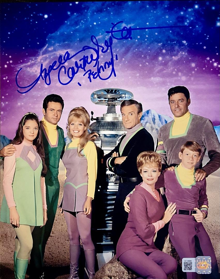 Angela Cartwright Signed 8x10 Photo (Lost In Space) - OC Celebrity Marketing