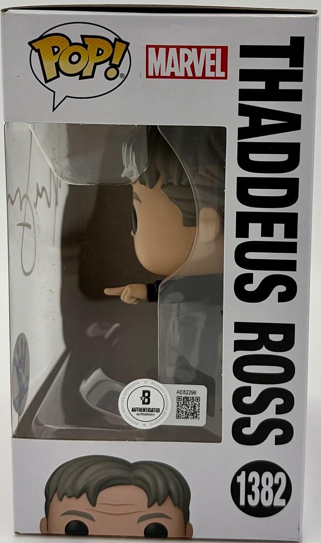 Harrison Ford Signed "Thaddeus" Exclusive Funko (Captain America) #1382 - Beckett COA