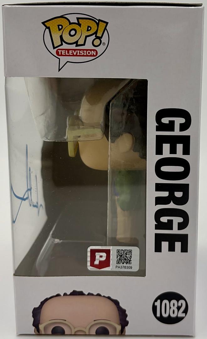 Jason Alexander signed "George" Funko #1082 (Seinfeld) - Pristine COA