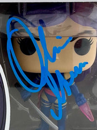 Olivia Munn Signed Funko Pop #180 Psylocke X-Men - Beckett COA
