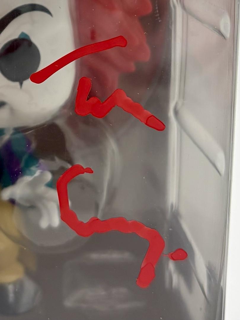 Tim Curry Signed RARE Funko #1834 "Pennywise" (IT: The Movie) - OC Celebrity Marketing COA