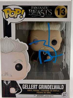 Johnny Depp Signed "Gellert Grindelwald" Funko Pop #13 (Fantastic Beasts) - Beckett COA