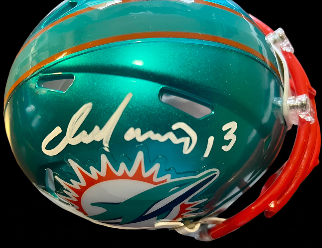 Dan Marino signed Miami Dolphins Flash Mini-Helmet - Beckett COA