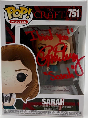 Robin Tunney signed "Sarah" Funko w/quote (The Craft) - **RARE** - Beckett COA