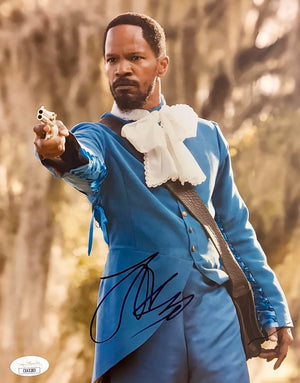 Jamie Foxx signed 8x10 (Django in Chains) - JSA COA