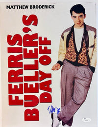 Matthew Broderick signed 11x14 (Ferris Bueller's Day Off) - JSA COA