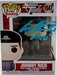 Casper VanDien signed "Johnny Rico" Funko #1047 (Starship Troopers) - JSA COA