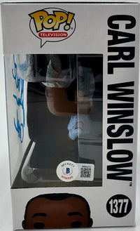 Reginald VelJohnson signed "Carl Winslow" Funko Pop #1377 (Family Matters) - Beckett COA