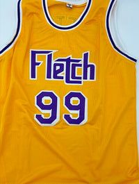 Chevy Chase (Fletch) signed Lakers Jersey - JSA COA